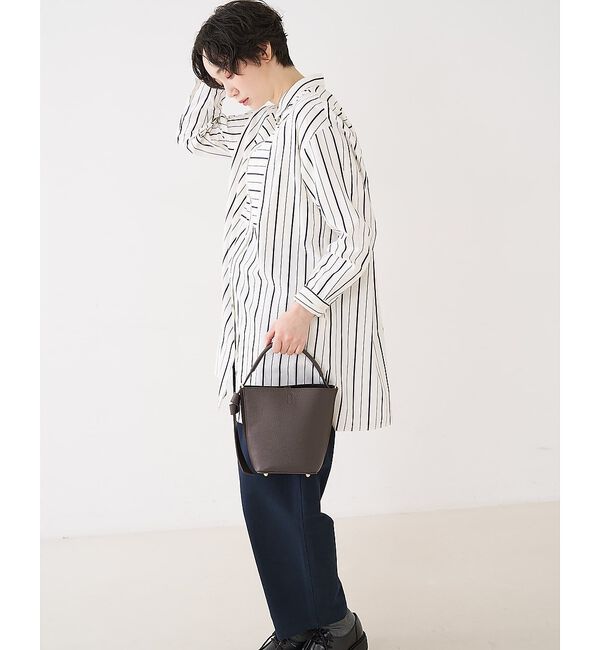 collex「【WEB限定】【AULENTTI/オウレンティ】　レザーバケットバッグ ポーチ付」|ショルダー・メッセンジャー|