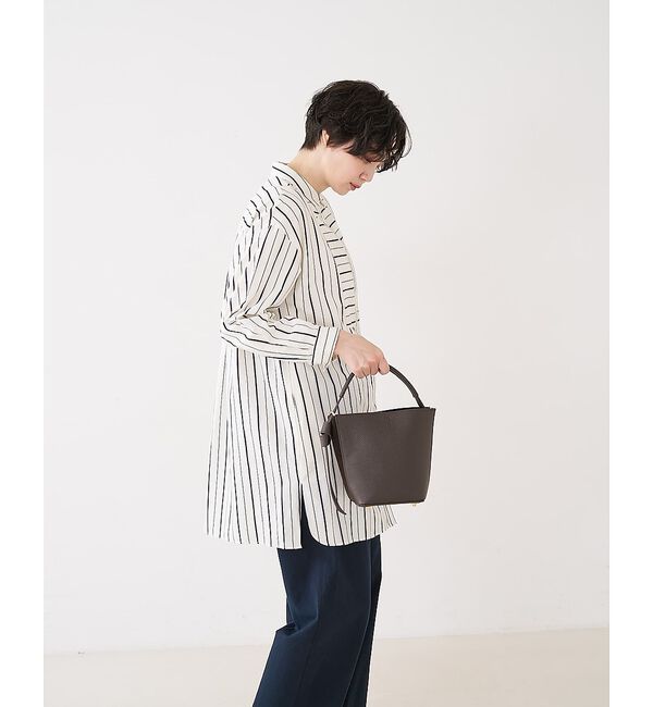 collex「【WEB限定】【AULENTTI/オウレンティ】　レザーバケットバッグ ポーチ付」|ショルダー・メッセンジャー|