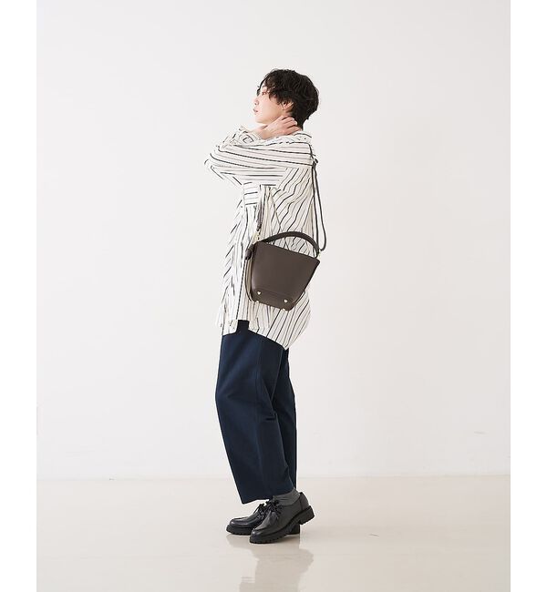 collex「【WEB限定】【AULENTTI/オウレンティ】　レザーバケットバッグ ポーチ付」|ショルダー・メッセンジャー|