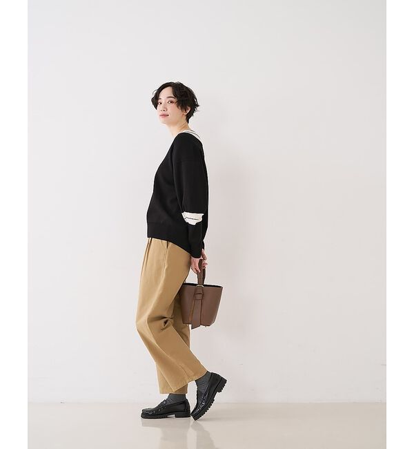 collex「【WEB限定】【AULENTTI/オウレンティ】　レザーバケットバッグ ポーチ付」|ショルダー・メッセンジャー|