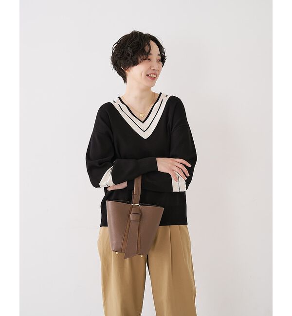 collex「【WEB限定】【AULENTTI/オウレンティ】　レザーバケットバッグ ポーチ付」|ショルダー・メッセンジャー|