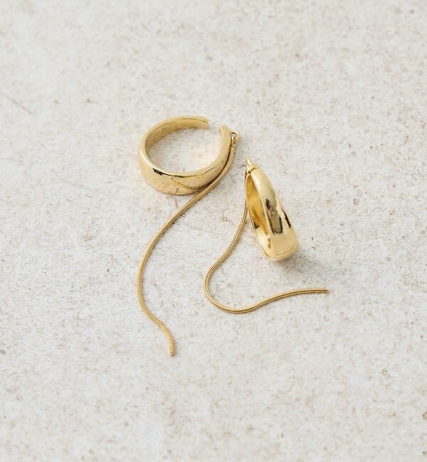 collex「【dignif】イヤーカフ Flow Chain Cuff」|イヤリング|ゴールド