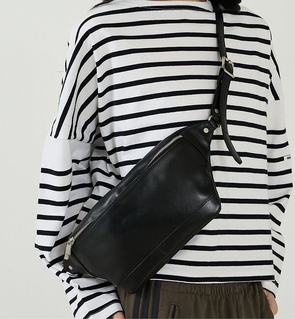 Rouge vif「【blancle/ブランクレ】ボディバッグ/TRILL BODY BAG/bc1」|その他|ブラック