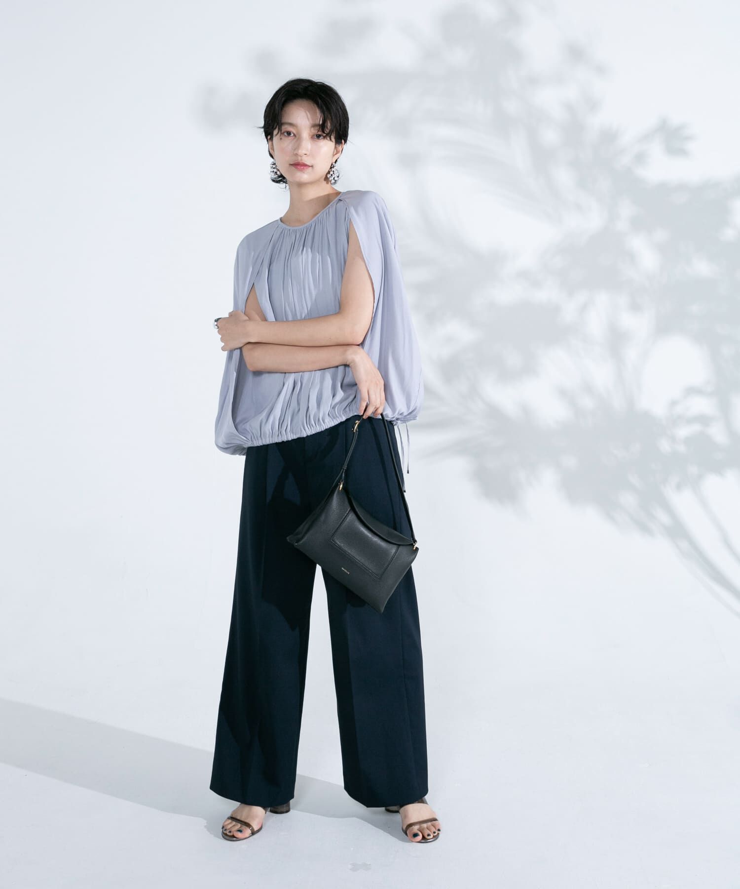 URBAN RESEARCH ROSSO「2WAYバルーンブラウス」|シャツ・ブラウス|