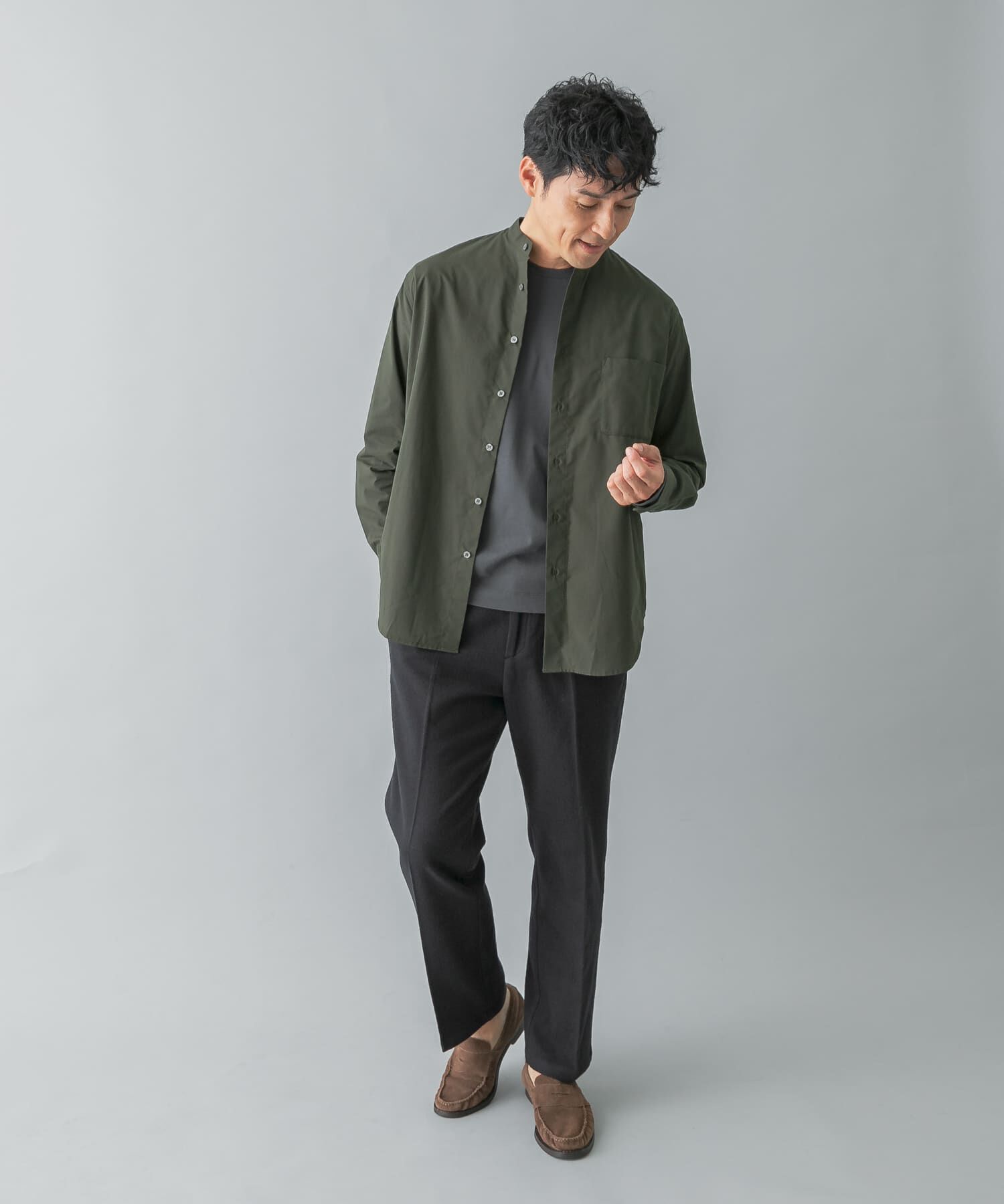 URBAN RESEARCH ROSSO「『蓄熱 / XLサイズあり』アーバンリラックスサーモライトネルスラックス」|スラックス|