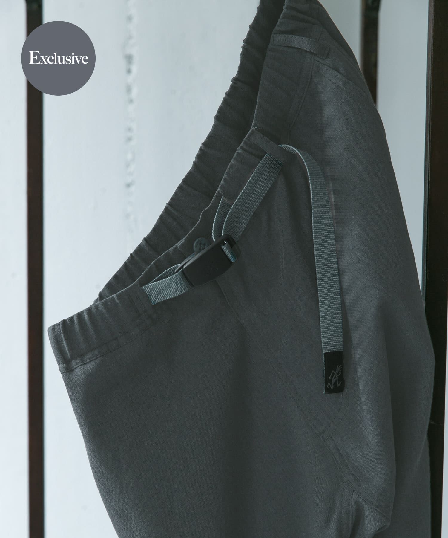 URBAN RESEARCH DOORS「『別注』Gramicci for DOORS　Linen Like Trouser」|その他|ブルー