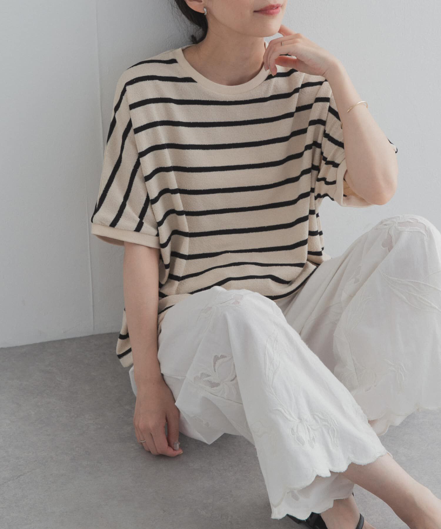 URBAN RESEARCH DOORS「ブークレボーダープルオーバー」|Tシャツ・カットソー|