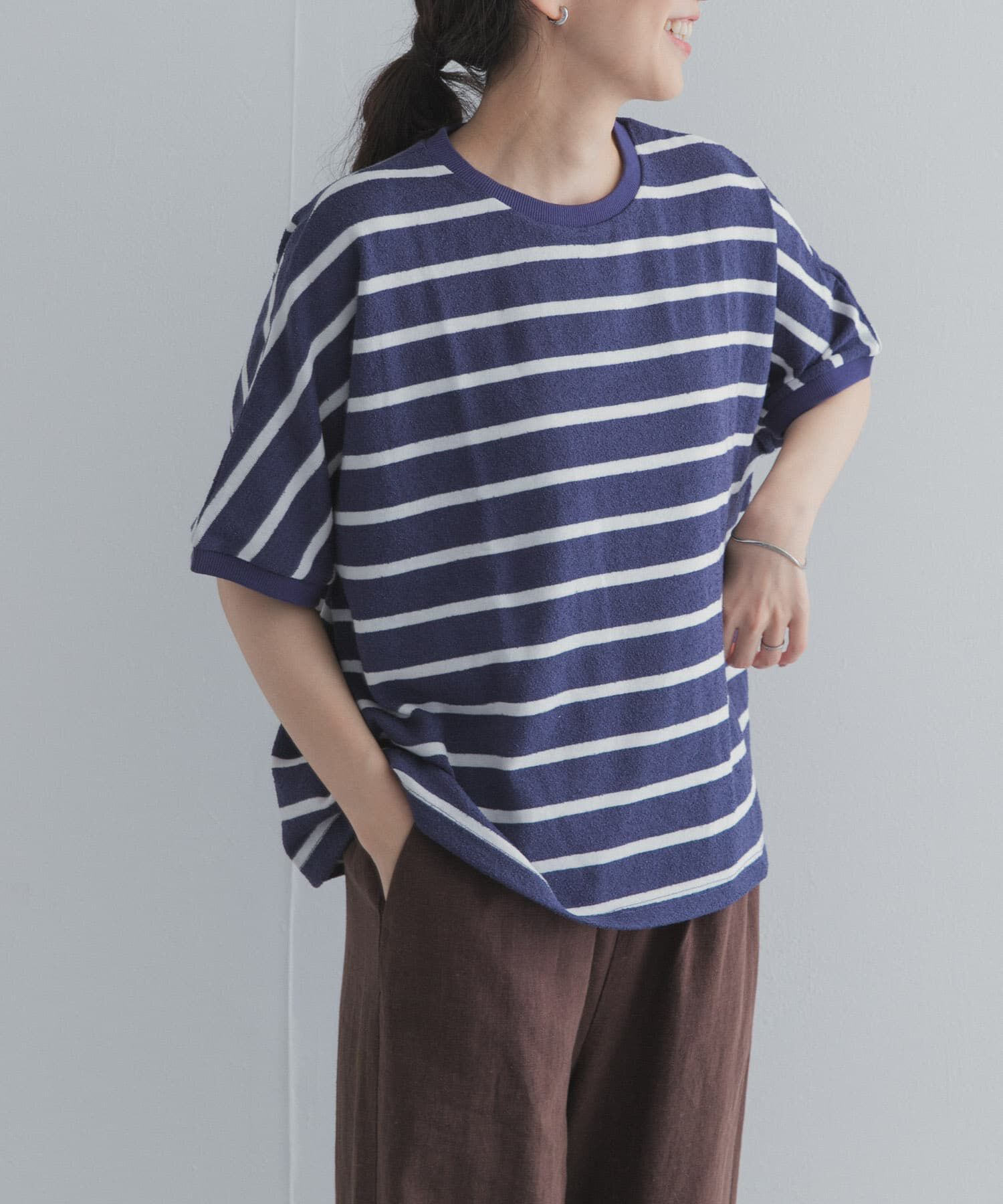 URBAN RESEARCH DOORS「ブークレボーダープルオーバー」|Tシャツ・カットソー|