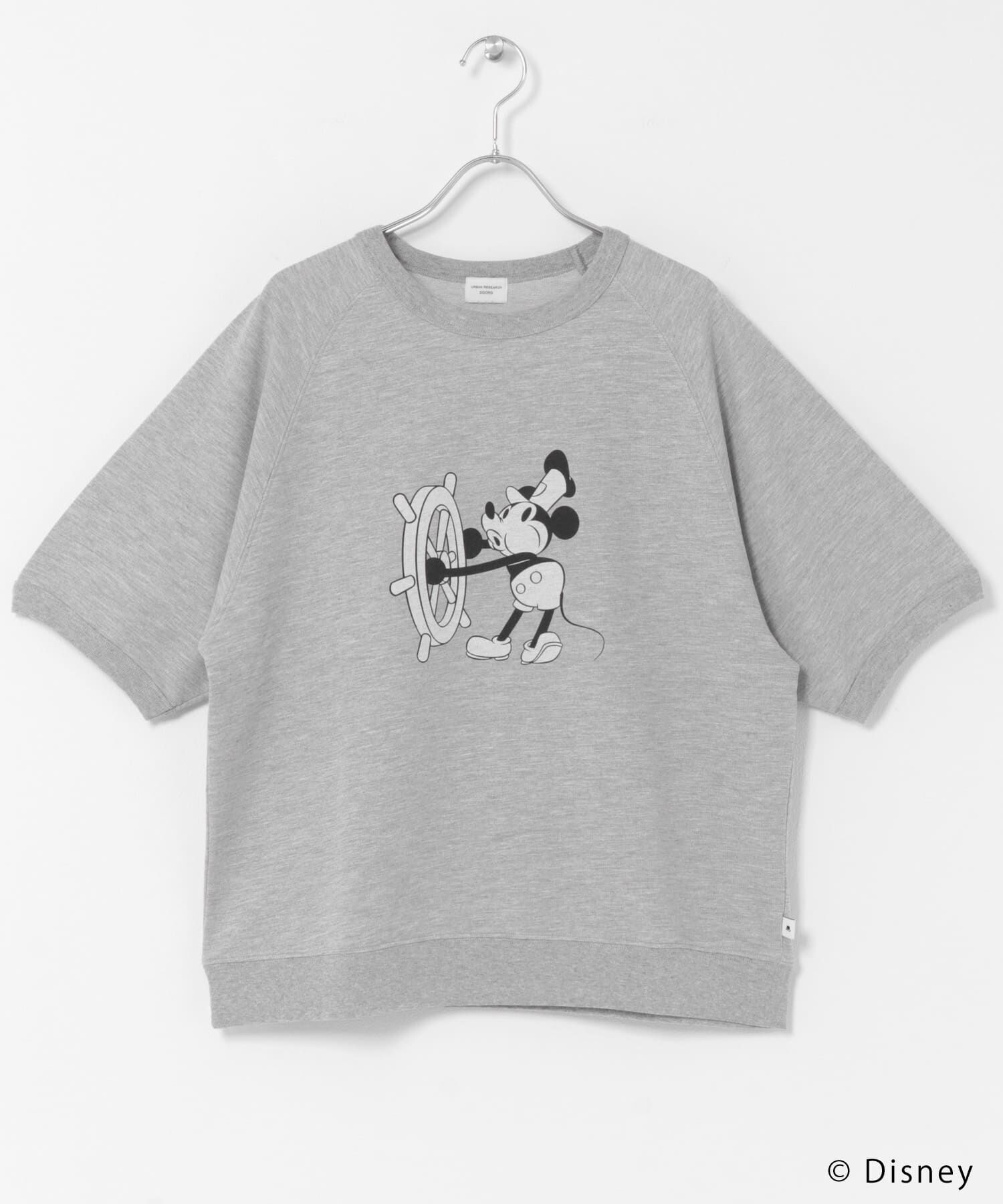 URBAN RESEARCH DOORS「別注/Disney/半袖スウェット」|シャツ・ブラウス|