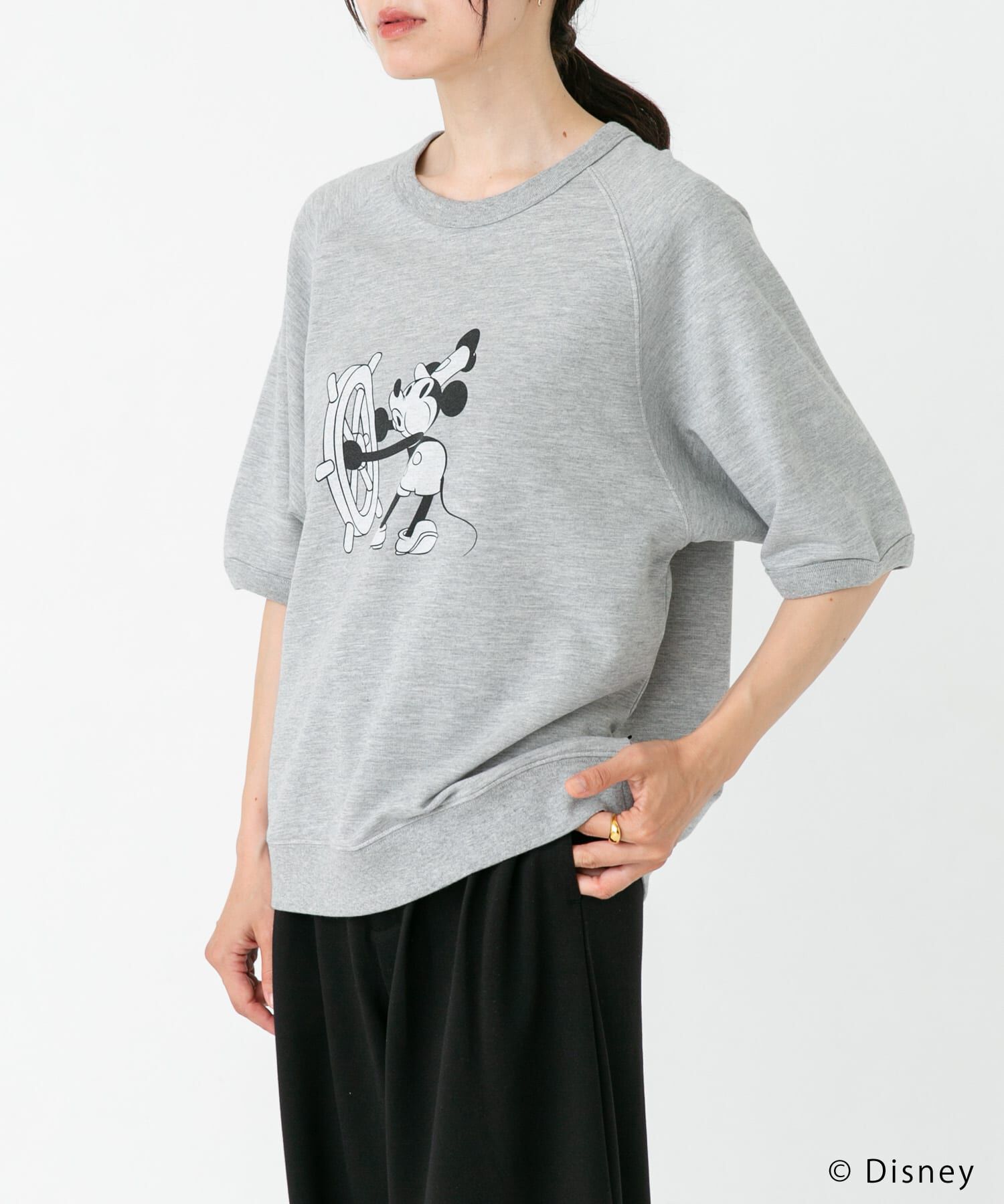 URBAN RESEARCH DOORS「別注/Disney/半袖スウェット」|シャツ・ブラウス|
