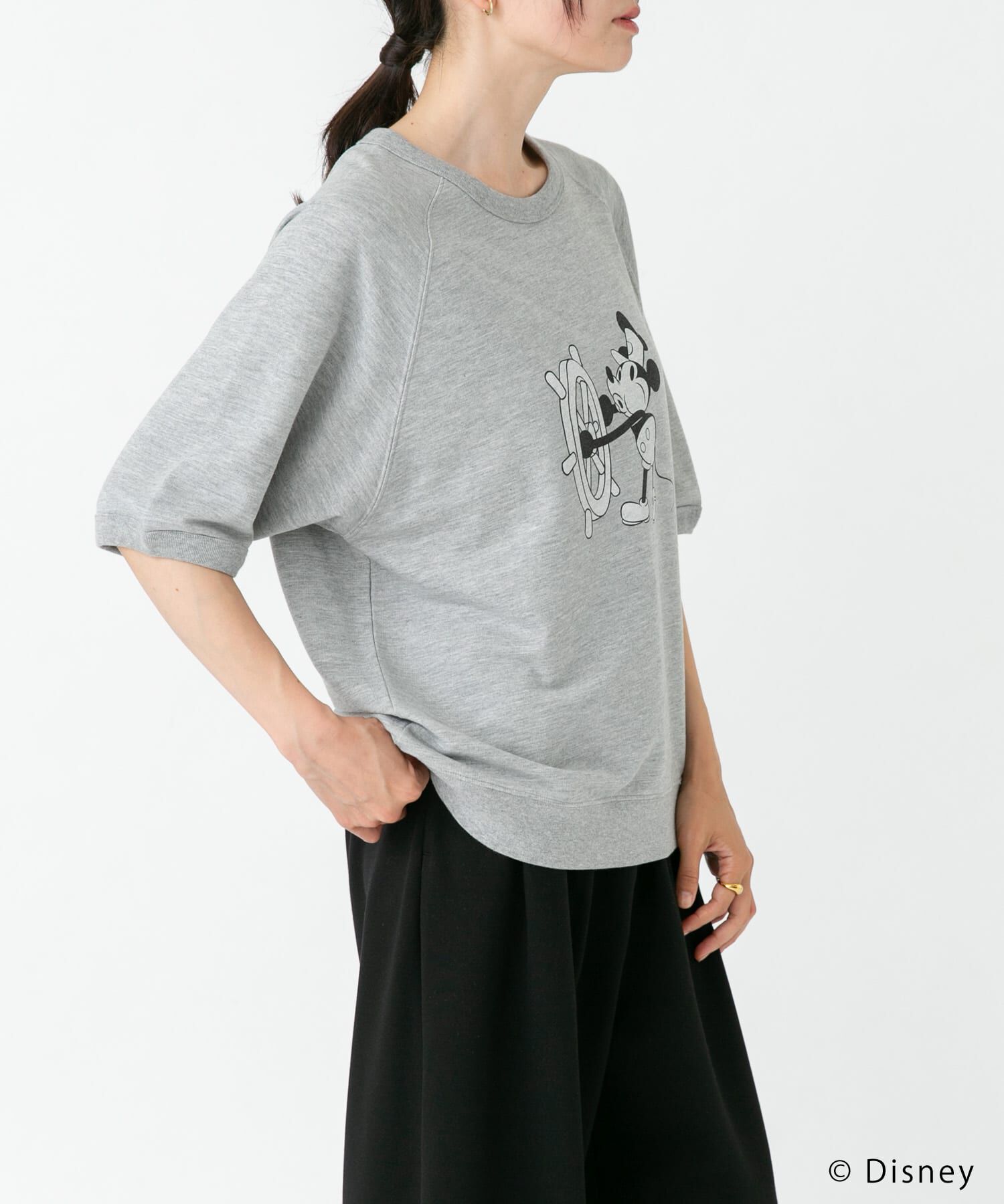 URBAN RESEARCH DOORS「別注/Disney/半袖スウェット」|シャツ・ブラウス|