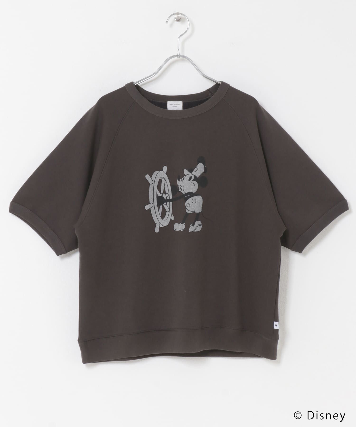 URBAN RESEARCH DOORS「別注/Disney/半袖スウェット」|シャツ・ブラウス|