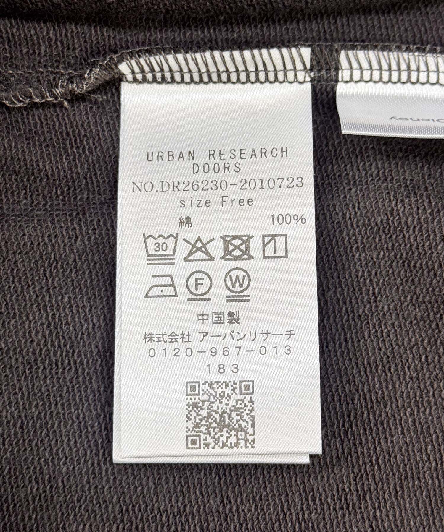 URBAN RESEARCH DOORS「別注/Disney/半袖スウェット」|シャツ・ブラウス|