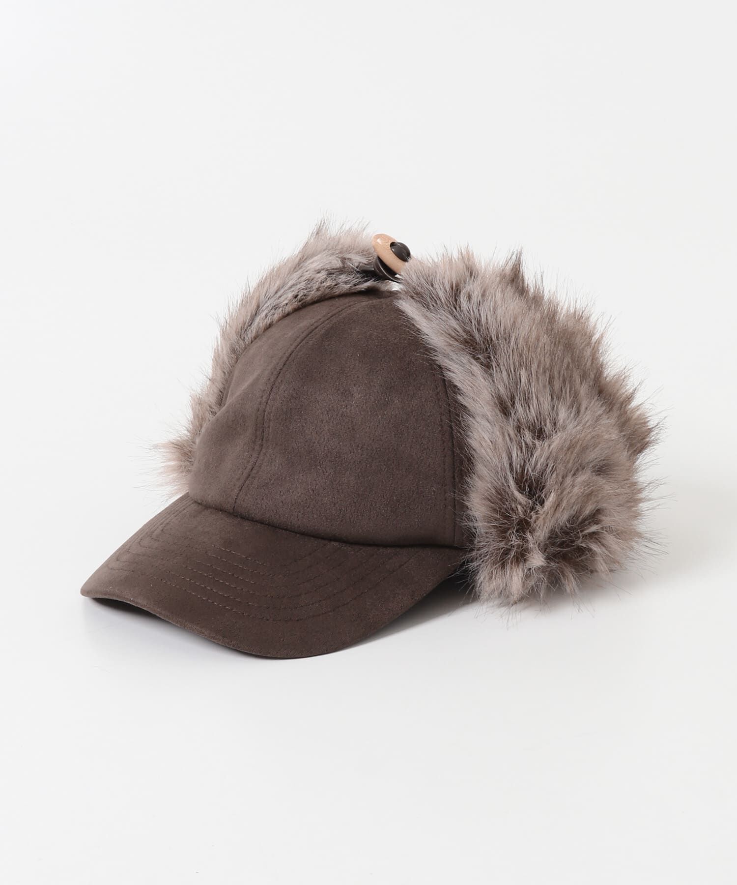 URBAN RESEARCH DOORS「LY　FUR TRAPPER」|キャップ・キャスケット|ブラウン系その他