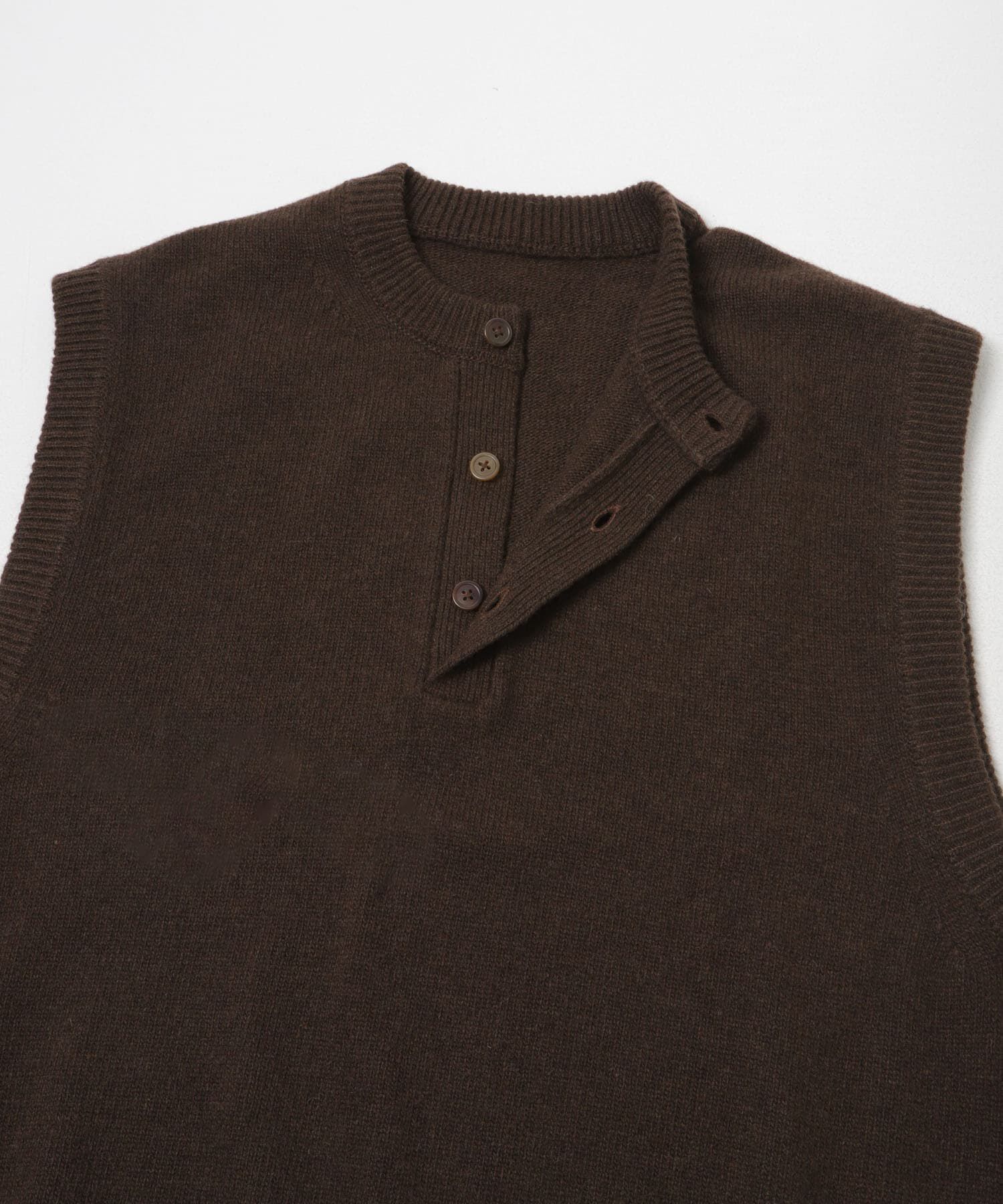 URBAN RESEARCH DOORS「Lamb Wool Knit Vest」|ベスト・ジレ|