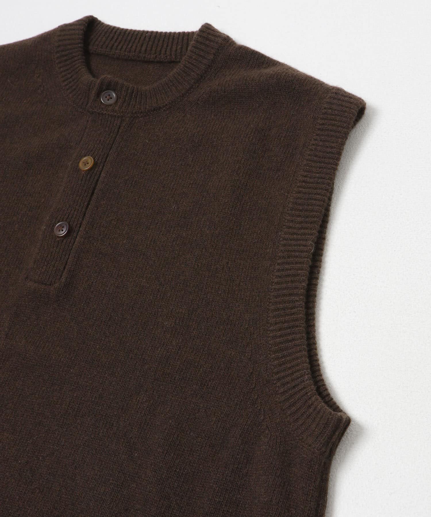 URBAN RESEARCH DOORS「Lamb Wool Knit Vest」|ベスト・ジレ|