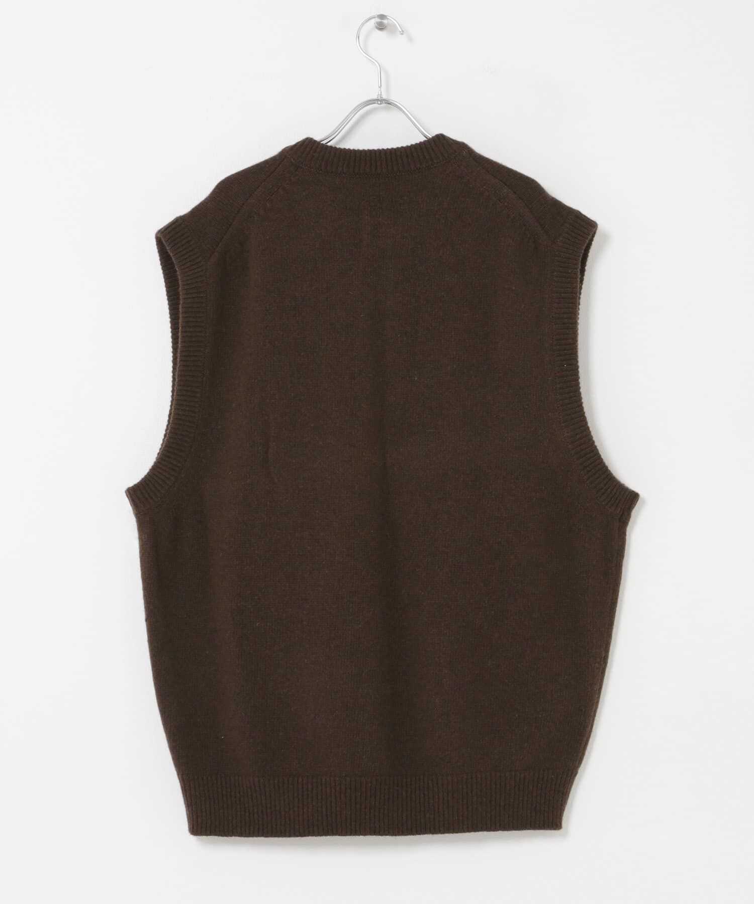 URBAN RESEARCH DOORS「Lamb Wool Knit Vest」|ベスト・ジレ|