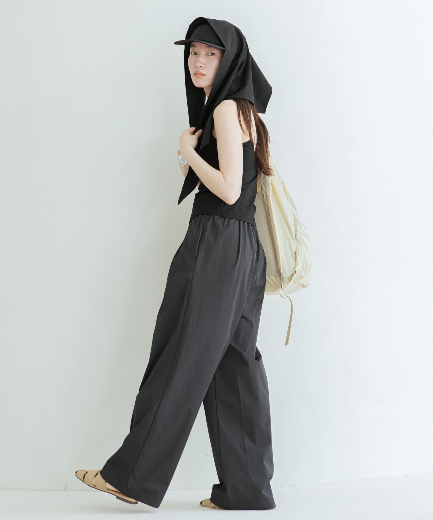 SENSE OF PLACE by URBAN RESEARCH「撥水ウエストタックルーズパンツ」|その他|