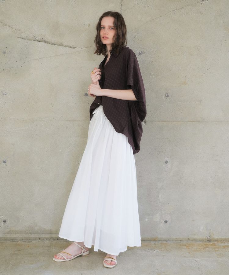 YECCA VECCA「【セットアップ可能】ストライプ柄シャツ」|シャツ・ブラウス|