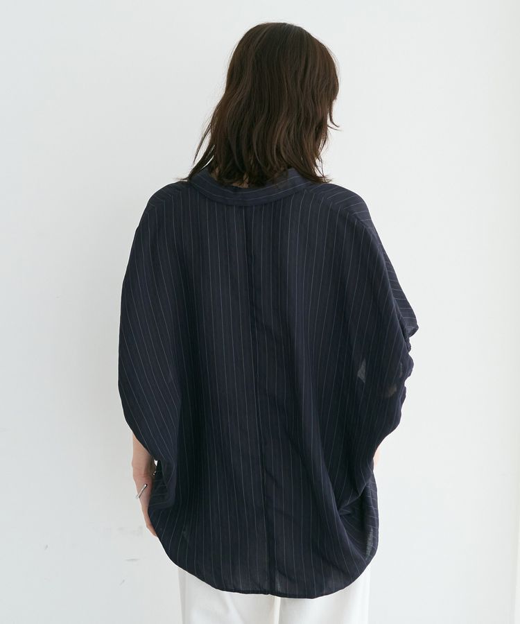 YECCA VECCA「【セットアップ可能】ストライプ柄シャツ」|シャツ・ブラウス|