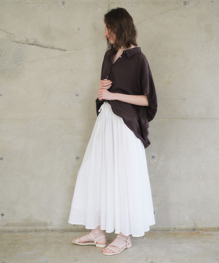 YECCA VECCA「【セットアップ可能】ストライプ柄シャツ」|シャツ・ブラウス|