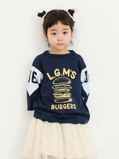 Samansa Mos2 Lagom「【Champion別注】7分袖フットボールTシャツ」|Tシャツ・カットソー|