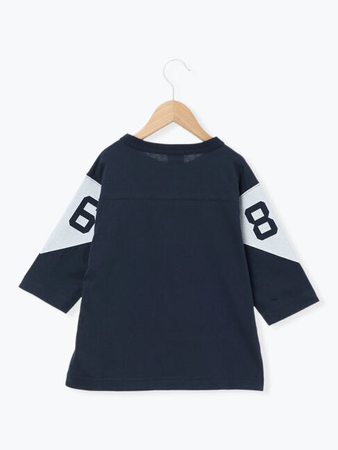 Samansa Mos2 Lagom「【Champion別注】7分袖フットボールTシャツ」|Tシャツ・カットソー|