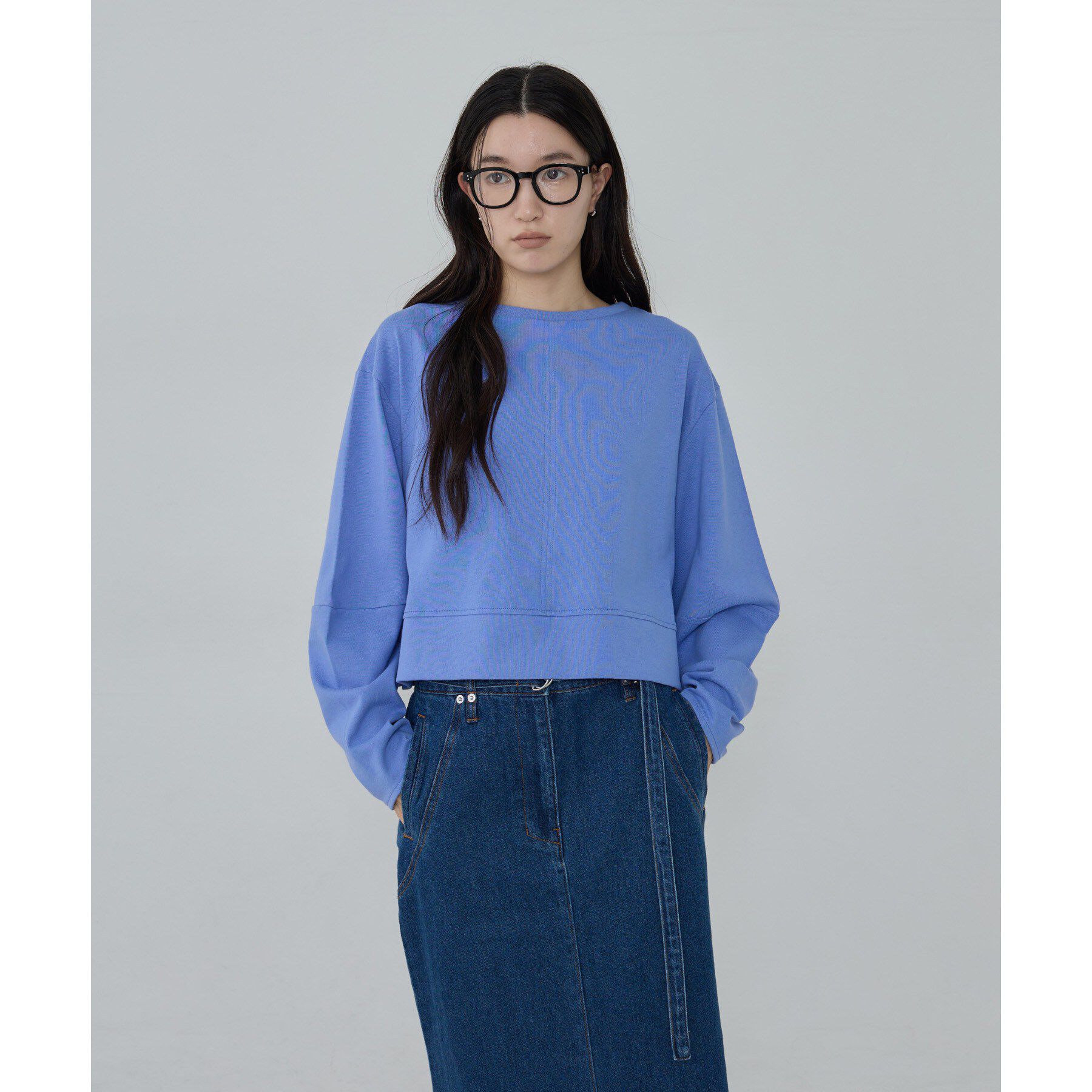 GALLEST「ロングスリーブフォルムカットソー【洗える】」|Tシャツ・カットソー|