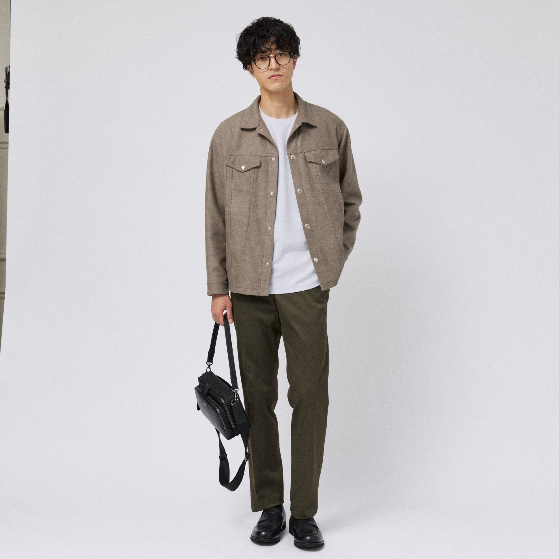 TAKEO KIKUCHI「2重編みガーター ボーダー 長袖 Tシャツ」|Tシャツ・カットソー|