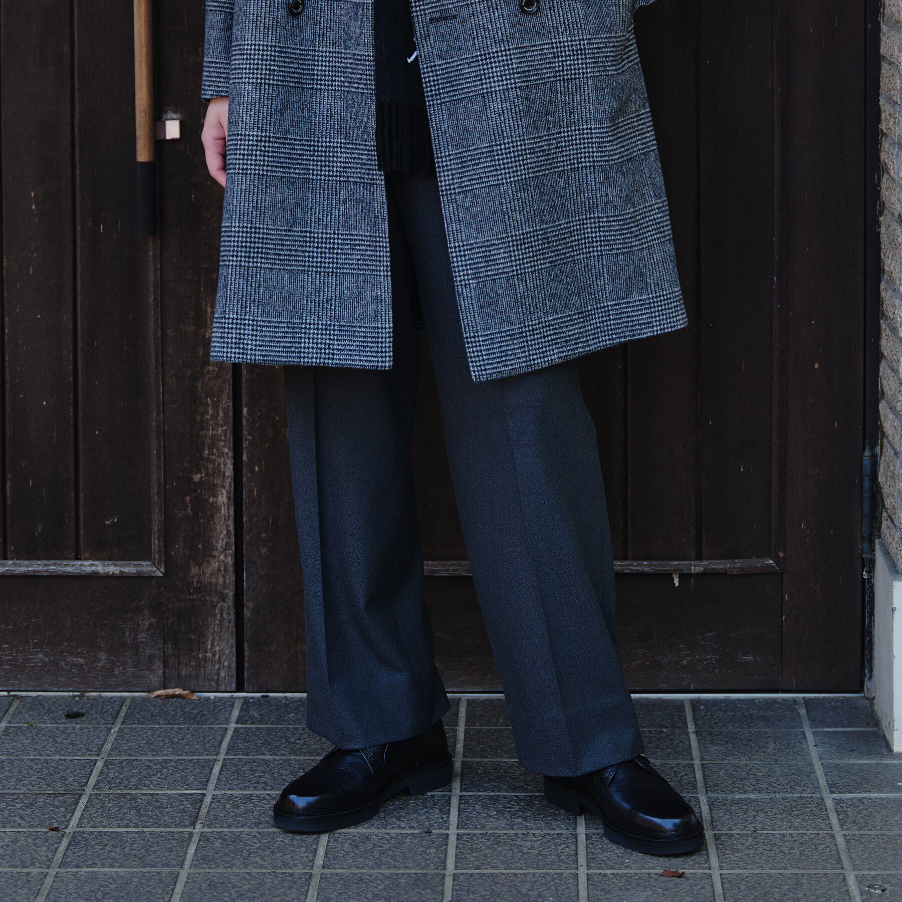 TAKEO KIKUCHI「【BOWLER HAT LABEL】ウォームストレッチ ワイドパンツ」|その他|