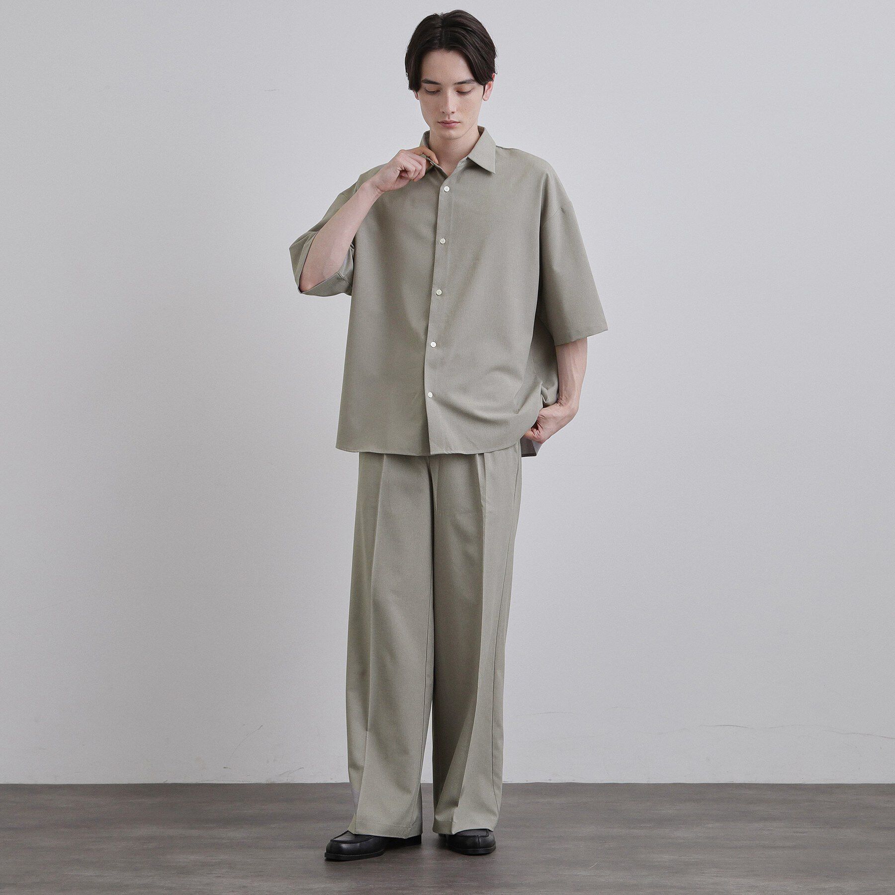 tk.TAKEO KIKUCHI「【セットアップ対応可】ソフィートロピカルストレッチスラックス」|その他|