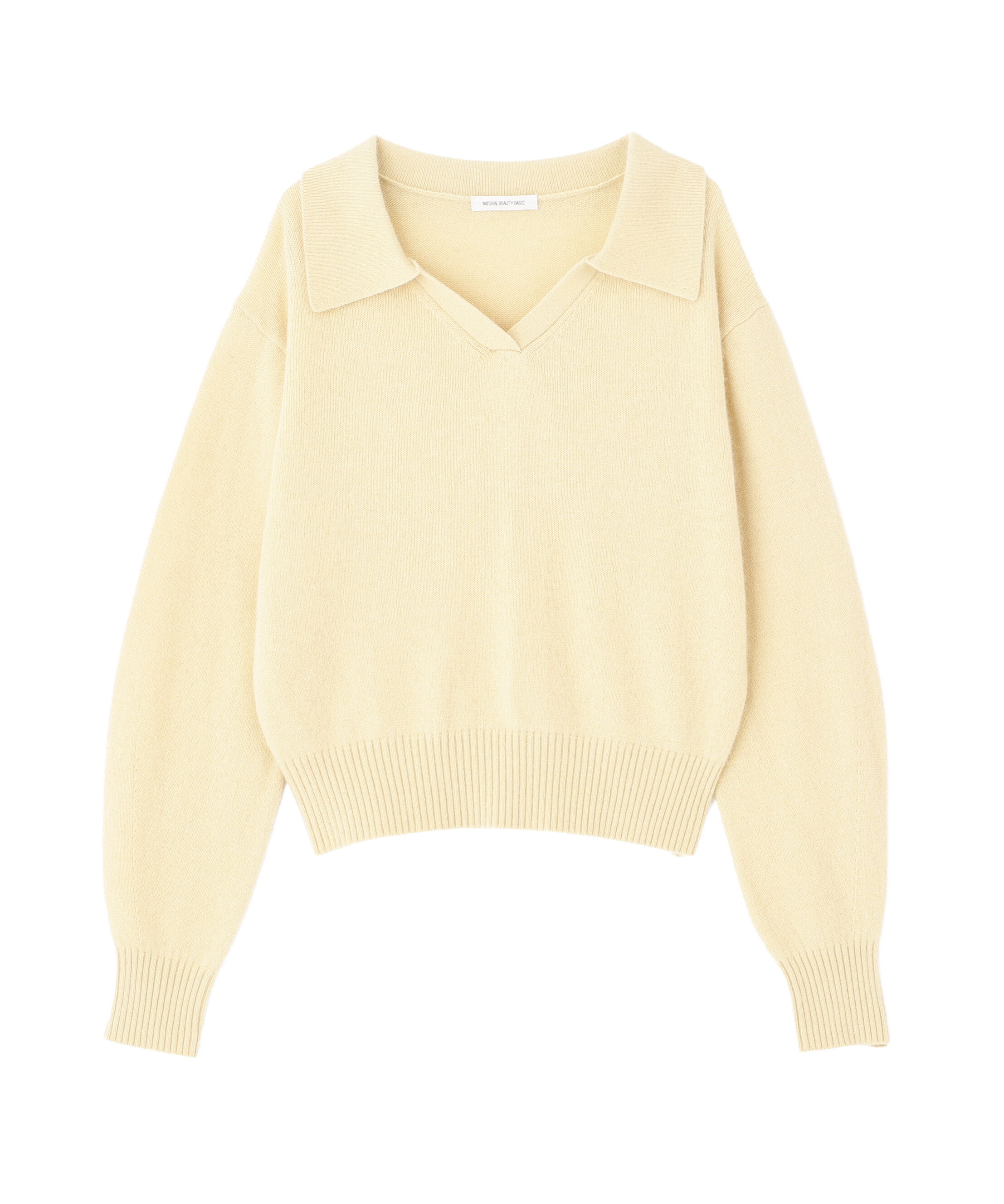  「<EC限定ｶﾗｰ:ﾗｲﾄｸﾞﾘｰﾝ><ちょうど､いい服>品よく､ゆるく｡ｽｷ」|ニット・セーター|