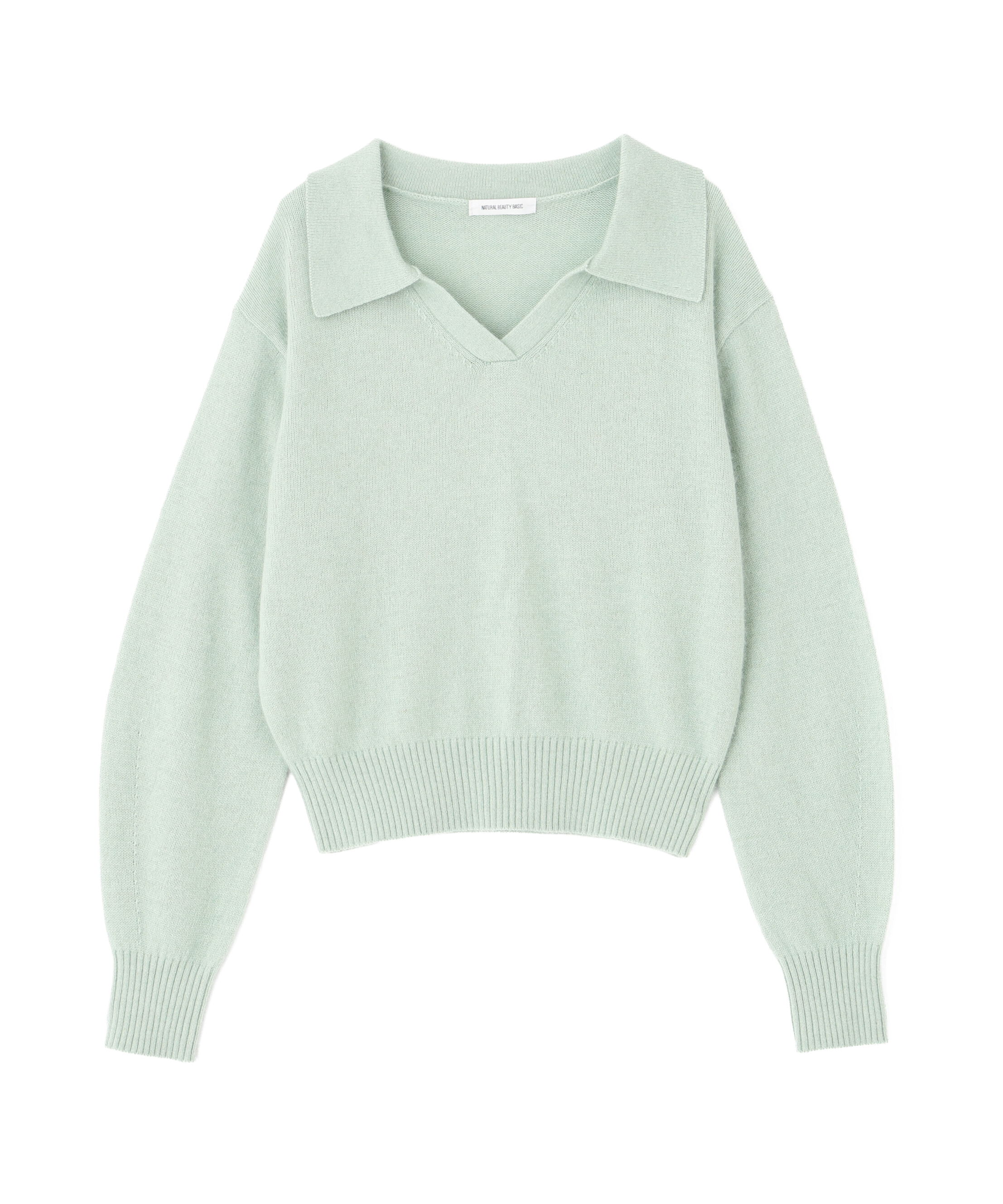  「<EC限定ｶﾗｰ:ﾗｲﾄｸﾞﾘｰﾝ><ちょうど､いい服>品よく､ゆるく｡ｽｷ」|ニット・セーター|