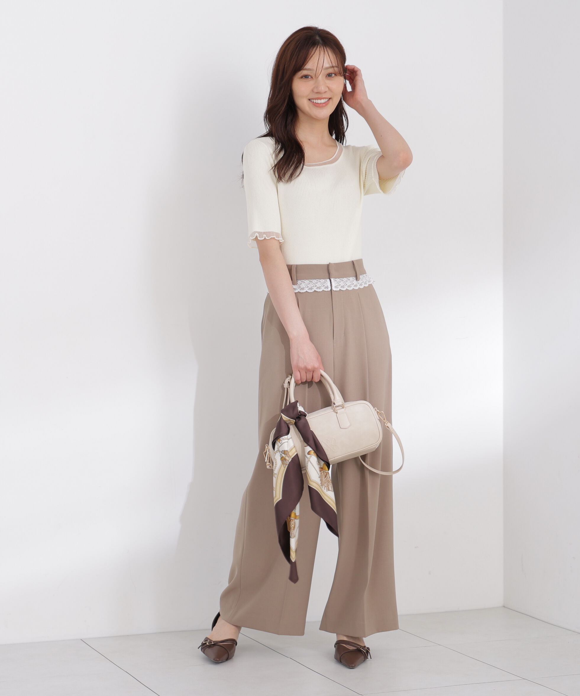 PROPORTION BODY DRESSING「タッセル柄スカーフ」|その他|