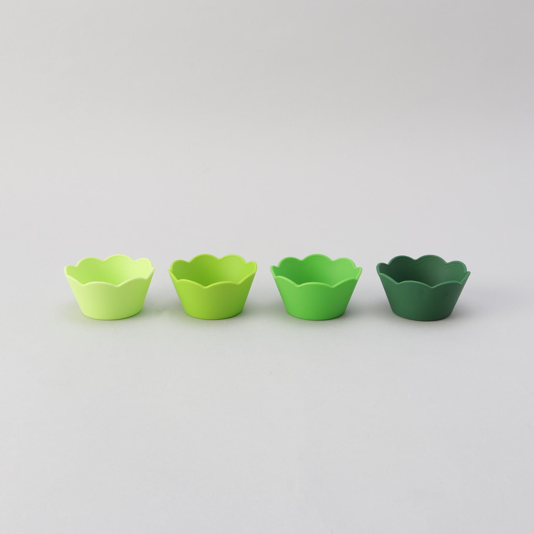 212 KITCHEN STORE「ぎゅっとおにぎりさん バランさんのシリコーンカップ ラウンド4P」|食器・キッチングッズ|