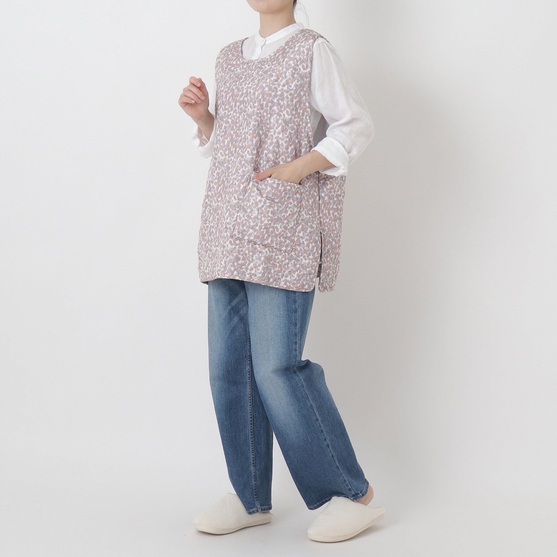 212 KITCHEN STORE「ペタルドットキルトショートタブリエ IV」|食器・キッチングッズ|