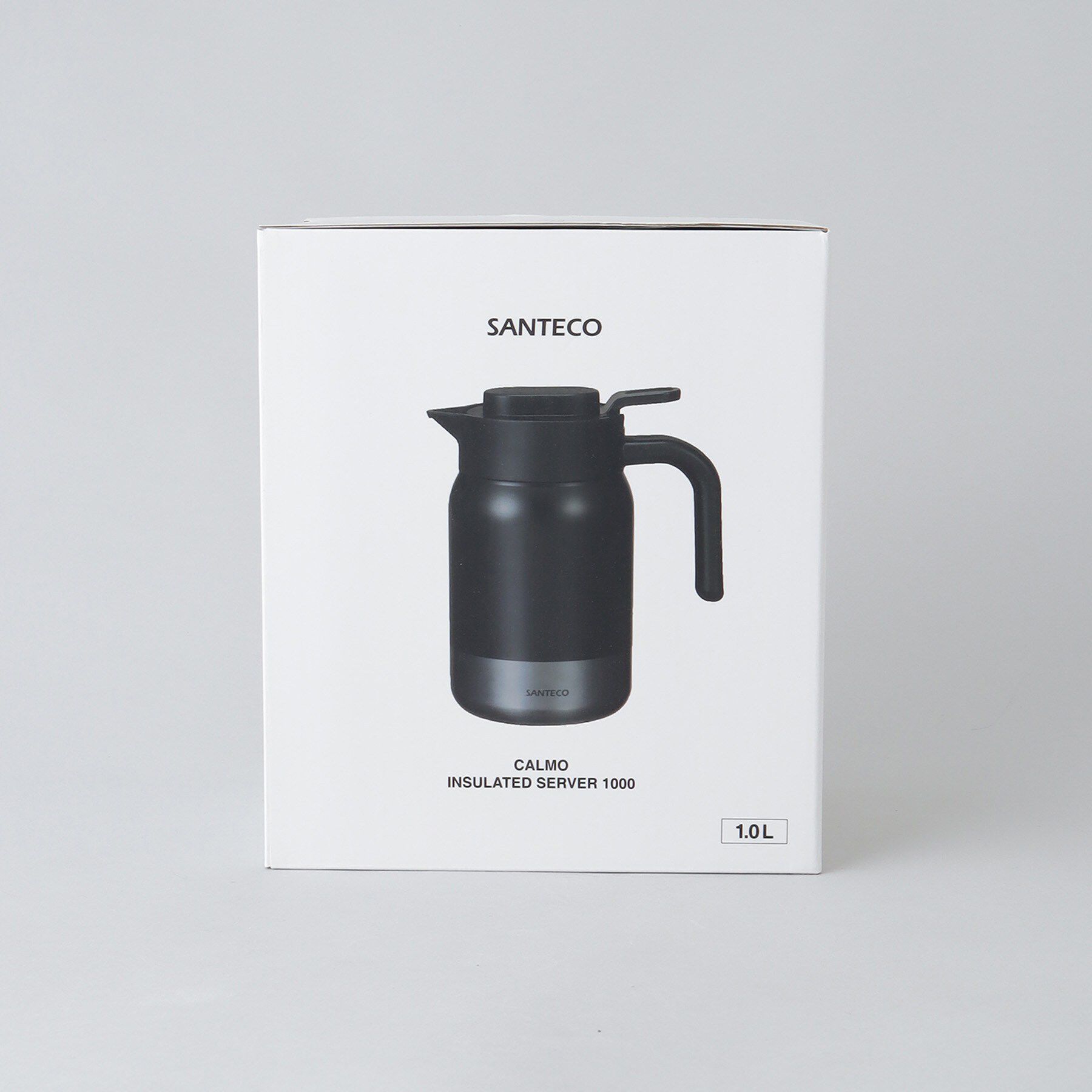 212 KITCHEN STORE「SANTECO サンテコ CALMO 保温サーバー 1000 BK」|グラス・マグカップ|