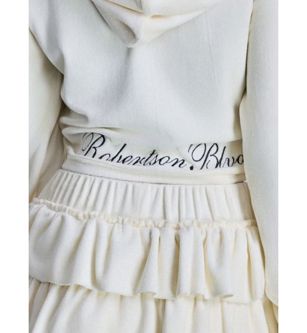 GYDA「Robertson Blvd Velour ショートパーカー」|パーカー|