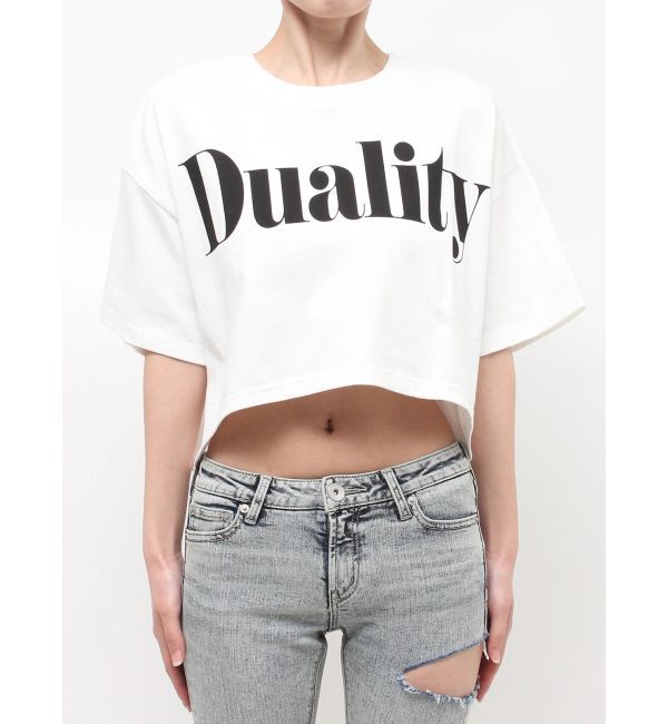GYDA「DualityルーズショートTシャツ」|Tシャツ・カットソー|