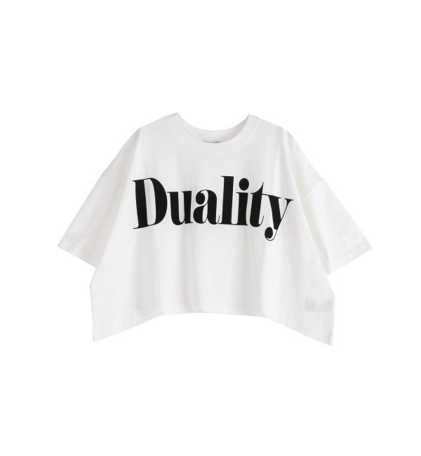 GYDA「DualityルーズショートTシャツ」|Tシャツ・カットソー|