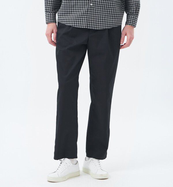 MACKINTOSH PHILOSOPHY「【MP STANDARD TROUSERS】STYLE003 TAPERED FIT フレックスドライチノ」|その他|ブラック