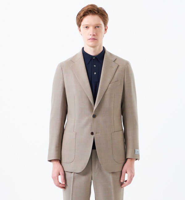 MACKINTOSH PHILOSOPHY「【WEB&一部店舗限定】テーラードジャージージャケット REDA へリンボンストレッチ」|テーラードジャケット|