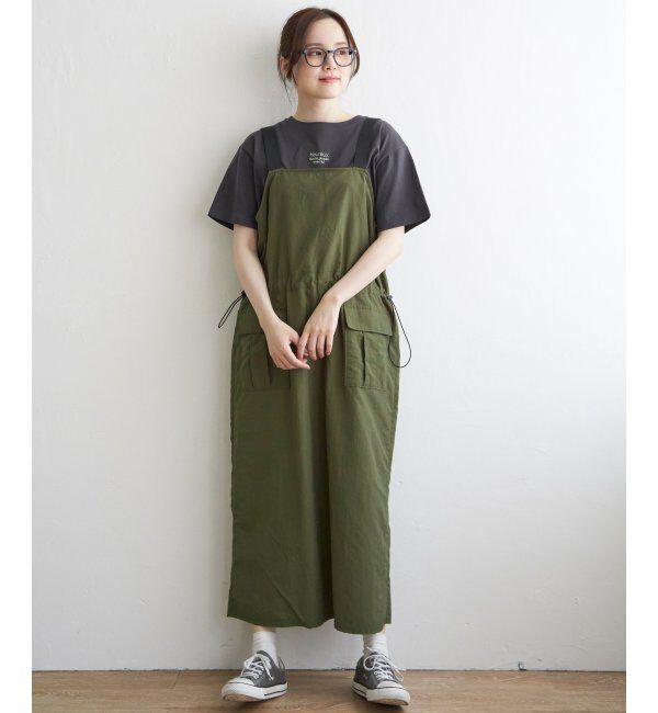 Lbc with Life「ミニロゴ刺繍Tシャツ」|Tシャツ・カットソー|