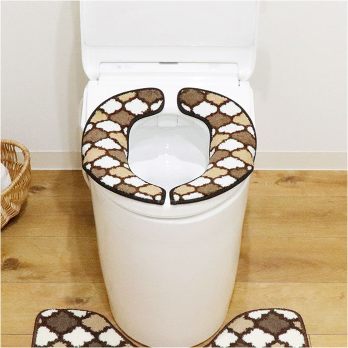 BACKYARD FAMILY「便座マット 通販 便座カバー 便座シート 便座クッション トイレカバー 洗浄暖房型 O型 U型」|トイレタリー・ランドリーグッズ|