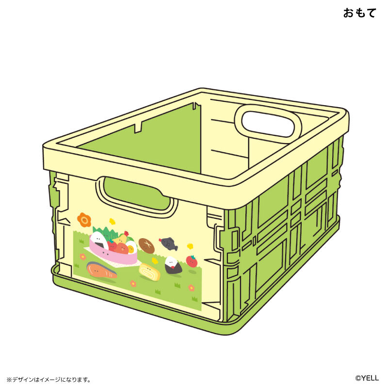BACKYARD FAMILY「つぶらな瞳 グッズ 通販 つぶらな瞳の仲間達 折りたたみコンテナ ミニ 折りたたみミニコンテナ」|その他|その他2