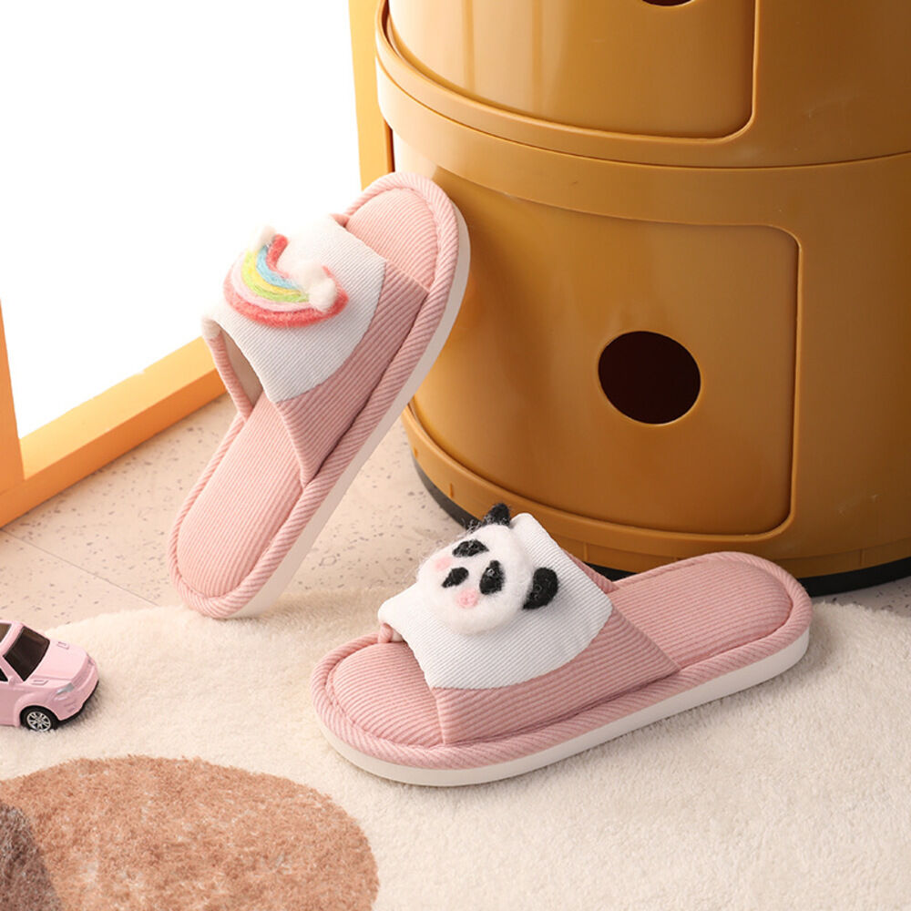 BACKYARD FAMILY「スリッパ こども 通販 ルームシューズ 子供用 キッズ ルームスリッパ 子供 子ども 夏用 春夏」|ルームシューズ|ピンク1