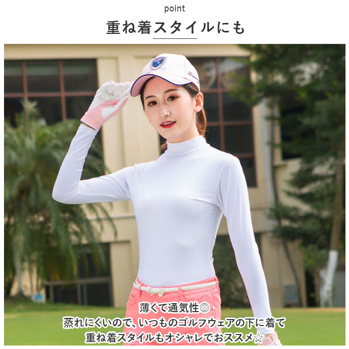BACKYARD FAMILY「ゴルフウェア レディース トップス 通販 スポーツウェア インナーゴルフウェア インナー」|その他|