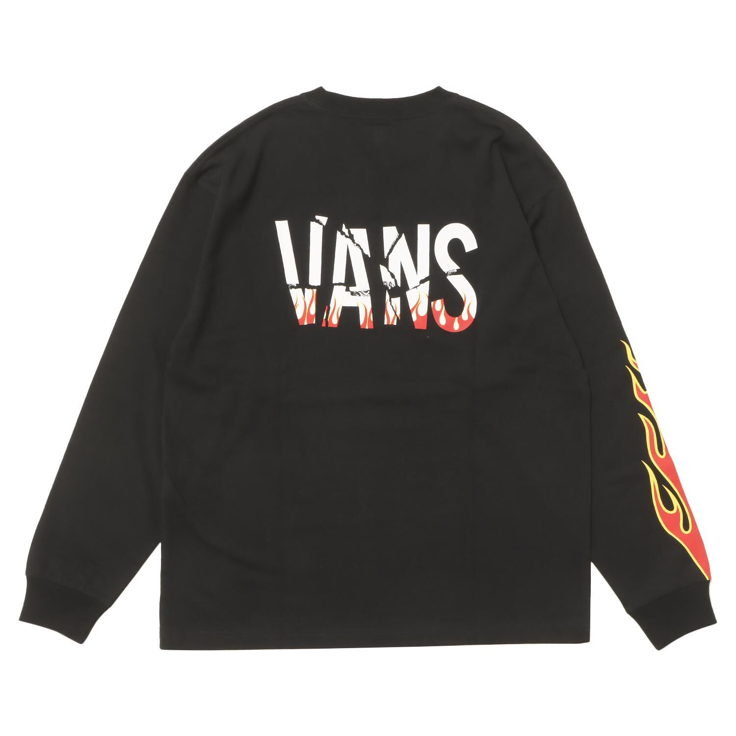 VANS「【VANSｱﾊﾟﾚﾙ(WJ)】M Flames Punk Logo L TEE」|Tシャツ・カットソー|