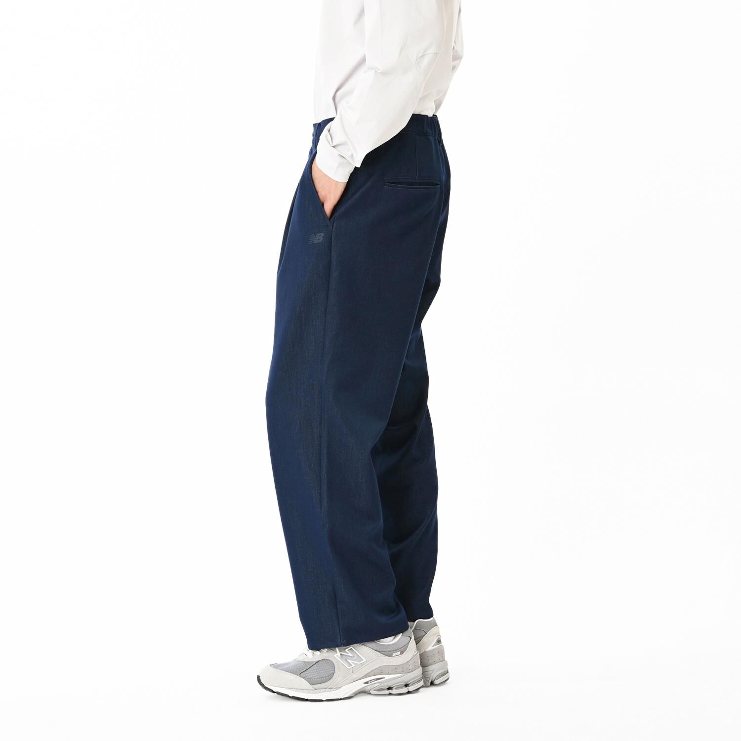 NEW BALANCE 「【NEW BALANCEｳｪｱ】M ﾃﾞﾆﾑﾜｲﾄﾞﾃｰﾊﾟｰﾄﾞPT」|チノ|