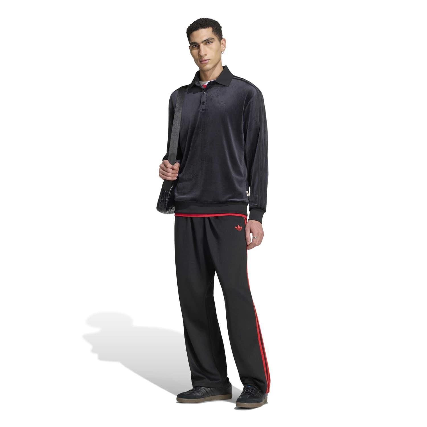 adidas「【ADIDAS ｳｪｱ】U VELOUR LS POLO」|Tシャツ・カットソー|